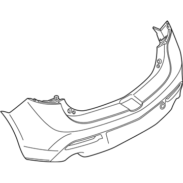 Mazda 3 Bumper Cover - BBN9-50-221G-BB