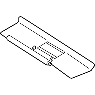 Mazda MX-5 Miata Sun Visor - NA1J-69-320A-02