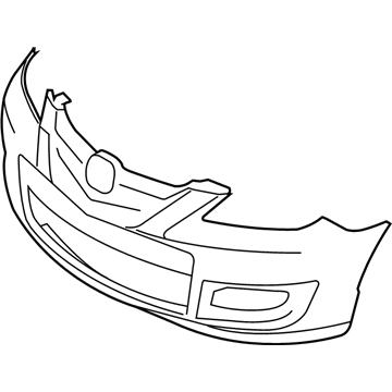 Mazda 3 Bumper Cover - B37F-50-031D-BB