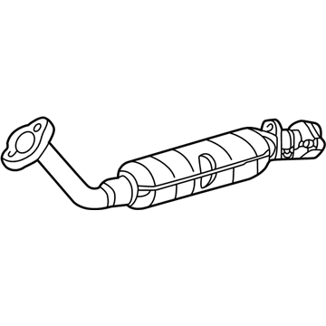 Mazda B2500 Exhaust Pipe - ZZP1-20-500