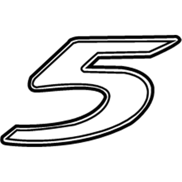 Mazda 5 Emblem - CGY0-51-721