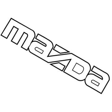 Mazda 5 Emblem - CGY0-51-711