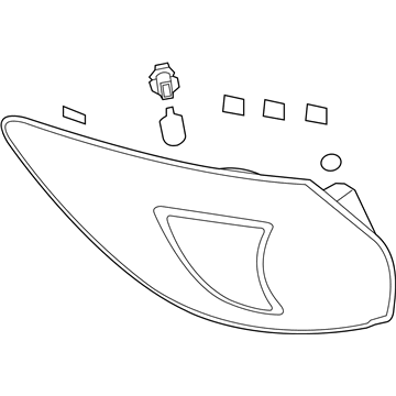 Mazda CX-5 Tail Light - KA0G-51-150B