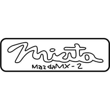 Mazda Miata Emblem - NC10-51-721B