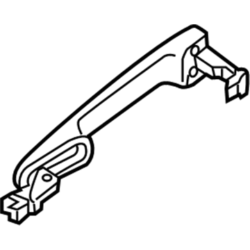 Mazda CX-3 Exterior Door Handle - KD53-58-41XB-1K