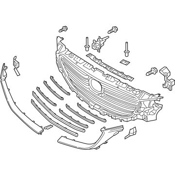 Mazda CX-9 Grille - TN44-50-710E