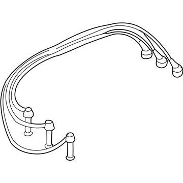 Mazda MPV Spark Plug Wire - GY02-18-140