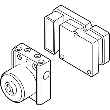 Mazda 2 ABS Pump And Motor Assembly - DRY1-43-7A0A