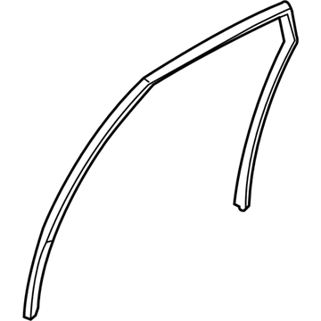 Mazda CX-9 Window Run - TD11-73-605E