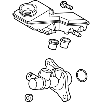Mazda 3 Brake Master Cylinder Repair Kit - BHY1-43-40Z