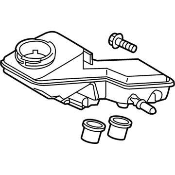 Mazda Brake Master Cylinder Reservoir - BHY1-43-55Z