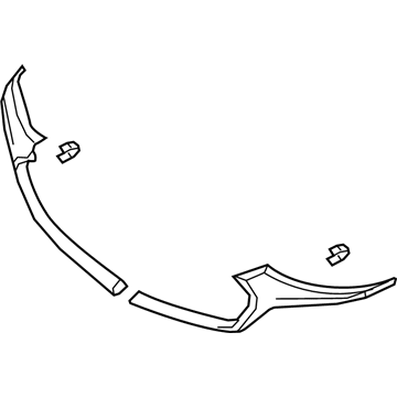 Mazda BDTS-50-7J0A Lower Molding