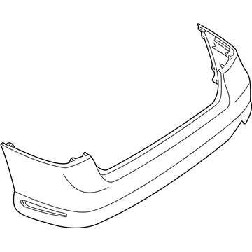 Mazda MPV Bumper Cover - LE46-50-221B-BB