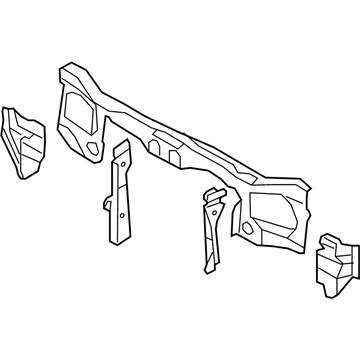 Mazda Tribute Radiator Support - EC01-53-100D