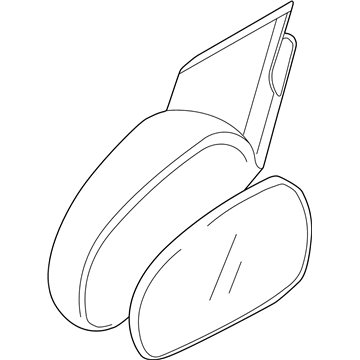 Mazda MPV Car Mirror - LD47-69-180