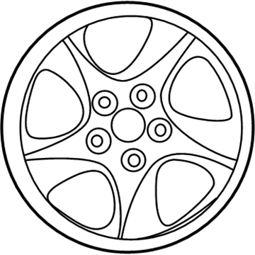 Mazda MPV Alloy Wheels - 9965-L2-6050