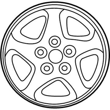 Mazda MPV Alloy Wheels - 9965-H2-6050
