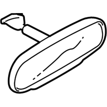 Mazda Car Mirror - GEG1-69-220