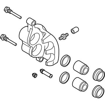 Mazda CX-9 Brake Caliper Repair Kit - L206-33-71X
