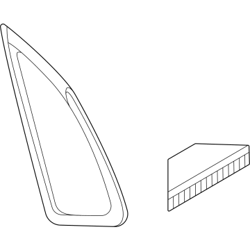 Mazda DGH9-63-950A Glass(Left), Side-Window Mazda DGH9-63-950A Glass(Left), Side-Window