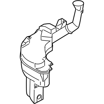 Mazda 5 Windshield Washer Fluid Reservoir - BBM6-67-481