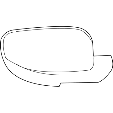 Mazda RX-8 Mirror Cover - F151-69-1A7-64