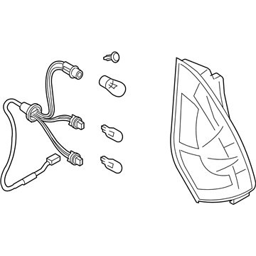 Mazda 5 Tail Light - CE50-51-160F
