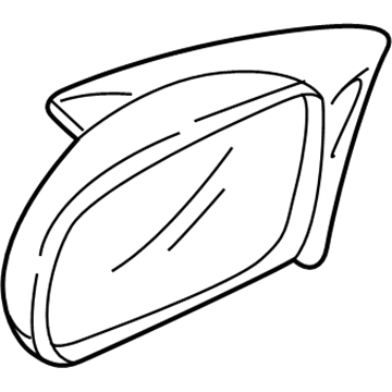 Mazda 626 Car Mirror - GG2A-69-120