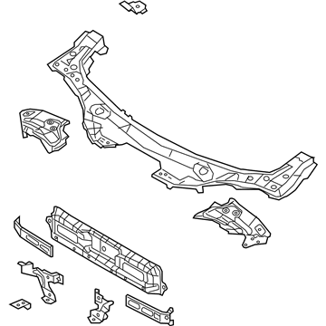 Mazda MX-5 Miata Radiator Support - N243-53-100A