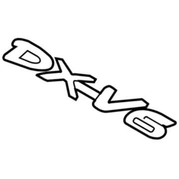 Mazda Tribute Emblem - EC11-51-761A
