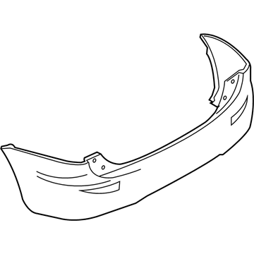 Mazda 5 Bumper Cover - CC43-50-221C-BB