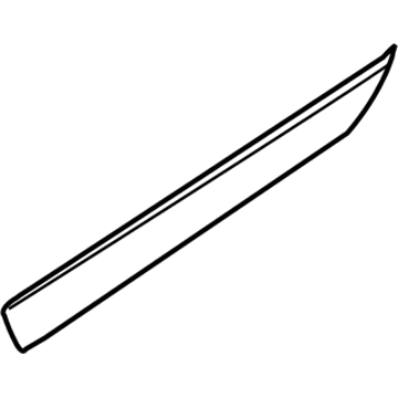 Mazda TD11-68-53Y-02 Center Molding
