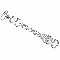 Mazda 3 CV Boot - GG62-22-530 Outer Boot