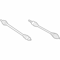 Mazda 3 Axle Shaft - GG28-25-600R-0C Axle Assembly