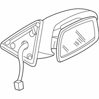 Mazda Protege Side View Mirrors - BJ0G-69-120A Mirror Assembly