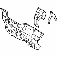 Mazda Dash Panel - BPY0-53-4A0B Lower Dash Panel