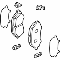 Mazda Protege Brake Pads - BLYM-33-28Z Brake Pads
