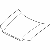 Mazda Tribute Hood - EC01-52-310M Hood