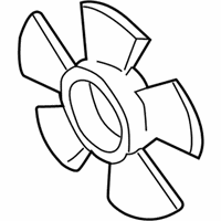 Mazda 323 Cooling Fan Assembly - FEH5-15-140 Blade