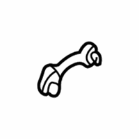 Mazda Tribute Exterior Door Handle - EC02-58-413H-AA Handle, Outside