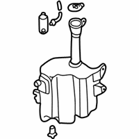 Mazda Windshield Washer Fluid Reservoir - T002-67-480B Reservoir Assembly