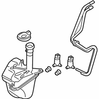 Mazda Windshield Washer Fluid Reservoir - ZZC1-76-671A Washer Reservoir