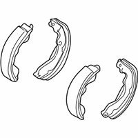 Mazda Brake Shoe Set - BJYM-26-38Z Shoes
