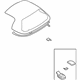 Mazda NC10-R1-82XB-PZ Roof Panel Mazda NC10-R1-82XB-PZ Roof Panel