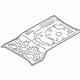 Mazda BDYD-53-70X Rear Floor Pan