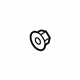 Mazda 9YB2-01-404 Lateral Arm Retainer Nut