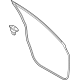 Mazda KMV6-58-760 Weatherstrip (Right), Door Mazda KMV6-58-760 Weatherstrip (Right), Door