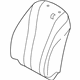 Mazda CG36-88-181-02 Seat Back Cover Mazda CG36-88-181-02 Seat Back Cover