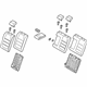 Mazda BDWP-57-450C-02 Seat Back Assembly