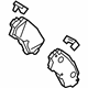 Mazda B4Y0-26-48ZC Brake Pads Mazda B4Y0-26-48ZC Brake Pads
